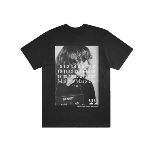 Футболка Maison Margiela The Numbers In The Photo "Black"