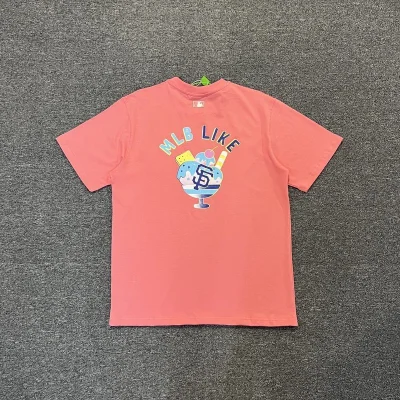Футболка MLB Like A Glass Of Ice Cream "Peach" фото № 4