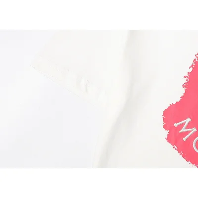 Футболка Moncler Large Corporate Logo "White" фото № 3