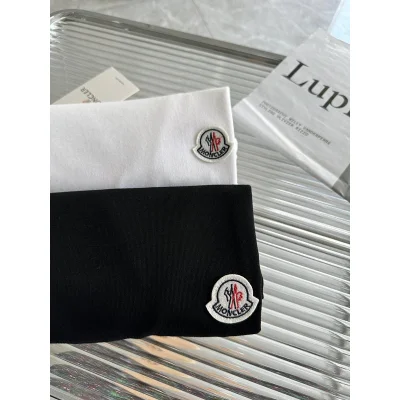 Футболка Moncler With Small Emblem "White" фото № 2