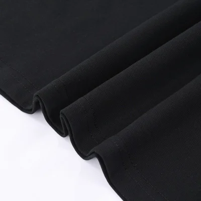 Футболка Moncler Striped Pocket "Black" фото № 2