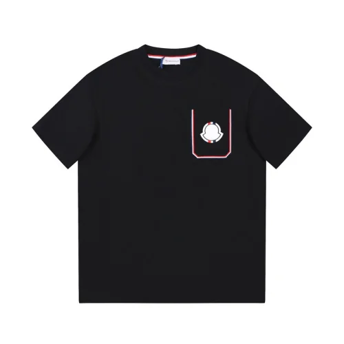 Футболка Moncler Striped Pocket "Black"