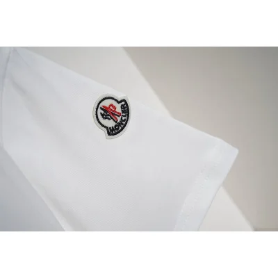 Футболка Moncler Figure From Logo Letters "White" фото № 3