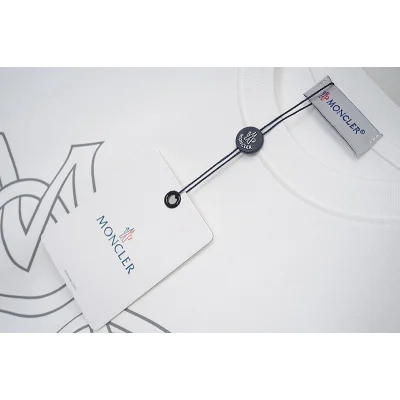 Футболка Moncler Figure From Logo Letters "White" фото № 6