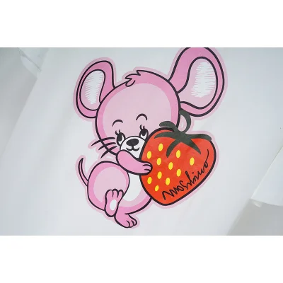 Футболка Moschino Mouse With Strawberries "White" фото № 4 Футболка Moschino Mouse With Strawberries "White" фото № 4