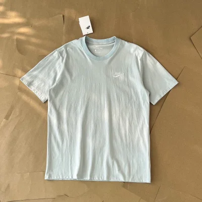 Футболка Nike Daily Style "Gray/Blue" фото № 2