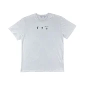 Футболка Off White Blue Bony Print "White"