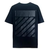Футболка Off White Stripes "Black"