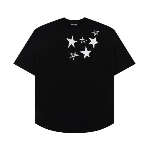 Футболка Paln Angels Logo And Stars "Black"