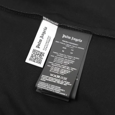 Футболка Palm Angels Toothy Print "Black" фото № 4