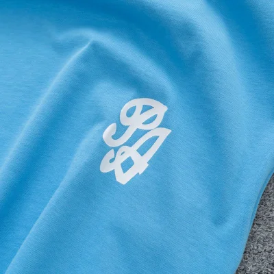 Футболка Palm Angels Monogrammed "Blue" фото № 5