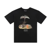 Футболка Palm Angels With Island Print "Black"