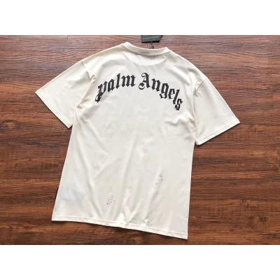 Футболка Palm Angels Palm Tree With Sea "Beige" фото № 2 Футболка Palm Angels Palm Tree With Sea "Beige" фото № 2