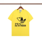 Футболка Prada X Adidas Half Logo "Yellow"