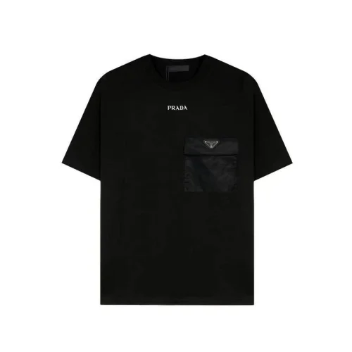 Футболка Prada Pocket With Logo "Black"