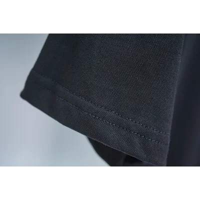 Футболка Prada With Big Green Logo "Black" фото № 2