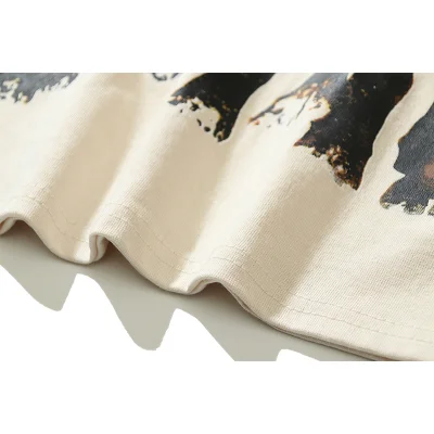 Футболка Represent Print With A Dog "Cream" фото № 5