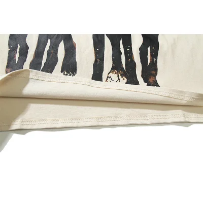 Футболка Represent Print With A Dog "Cream" фото № 6