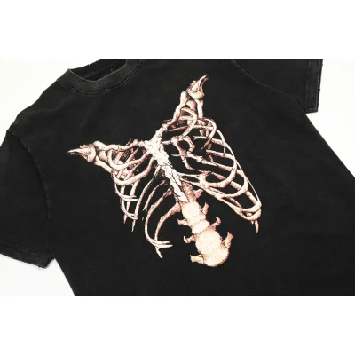 Футболка Represent Zip Skeleton "Black" фото № 3