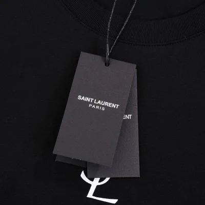 Футболка Saint Laurent Collection "Black" фото № 7