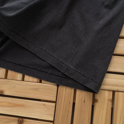 Футболка Saint Michael With Motorcycle Print "Black" фото № 3