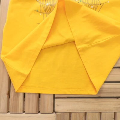 Футболка Sp5der Web And Logo Inscription "Yellow" фото № 5