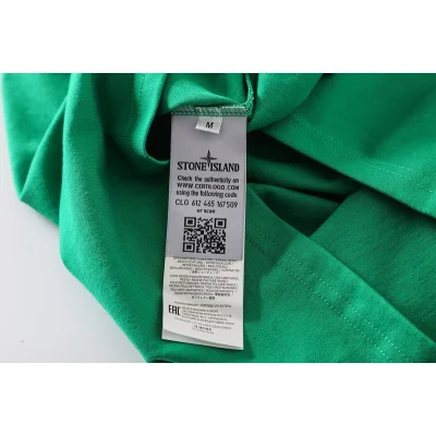 Футболка Stone Island Plain "Green" фото № 9