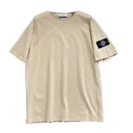 Футболка Stone Island Patch Four-Pointed Star "Beige"