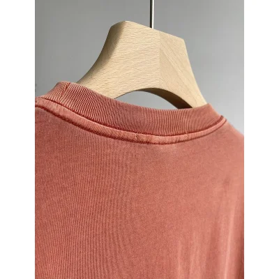 Футболка Stone Island Without Inscriptions But With Patch "Peach" фото № 4