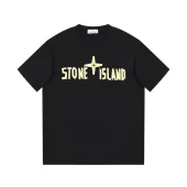 Футболка Stone Island Text And Four-Sided Star "Black"