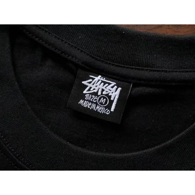 Футболка Stussy Logo Between Hands "Black" фото № 3
