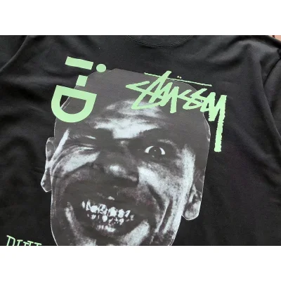 Футболка Stussy Winking Man "Black" фото № 9