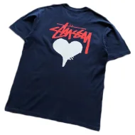 Футболка Stussy Heart And Logo