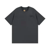 Футболка Stussy With A Creative Logo From The Brand "Gray"