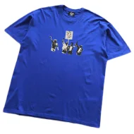 Футболка Stussy People At The Rally Print "Blue"