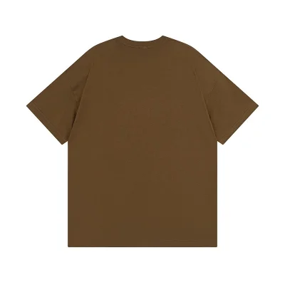 Футболка Stussy With The Logo Number Four "Brown" фото № 4