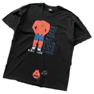 Футболка Stussy Man Without Head "Black"