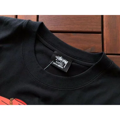 Футболка Stussy Man Without Head "Black" фото № 2