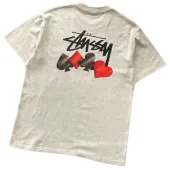Футболка Stussy Playing Card Suits "Beige"