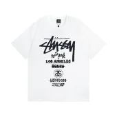 Футболка Stussy New York And Los Angeles And Tokyo "White"