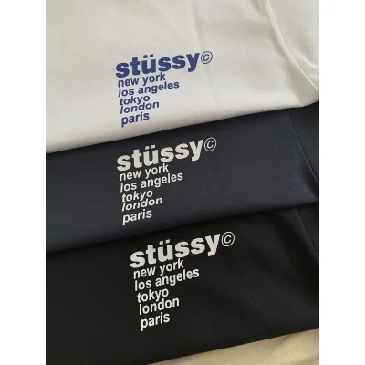 Футболка Stussy Berry And Cities "Blue" фото № 4