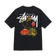 Футболка Stussy Flower Picture "Black"