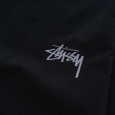 Футболка Stussy With Sculpture Print On The Back "Black" фото № 5