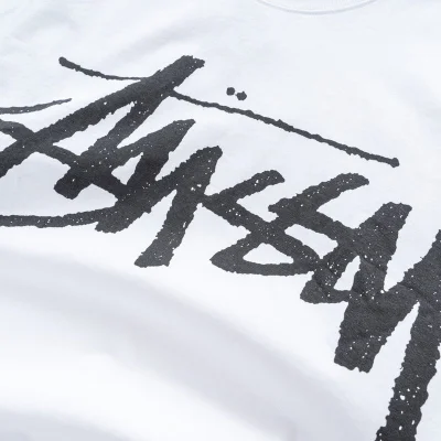 Футболка Stussy Large Logo "White" фото № 4 Футболка Stussy Large Logo "White" фото № 4
