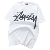 Футболка Stussy Large Logo "White"
