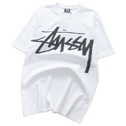 Футболка Stussy Large Logo "White"