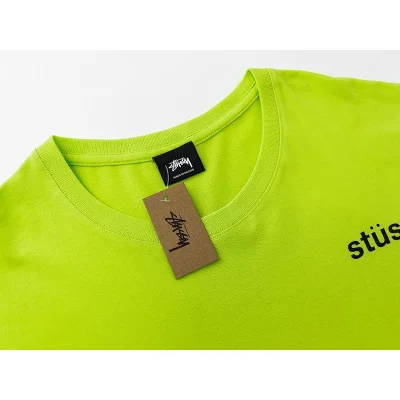 Футболка Stussy With An Ice Cream Print "Green" фото № 4