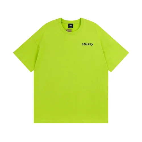 Футболка Stussy With An Ice Cream Print "Green"