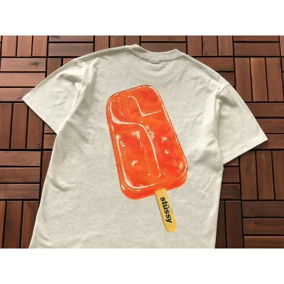 Футболка Stussy Ice Cream Print "Beige" фото № 2 Футболка Stussy Ice Cream Print "Beige" фото № 2