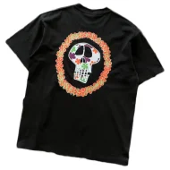 Футболка Stussy Circle From Flowers Print